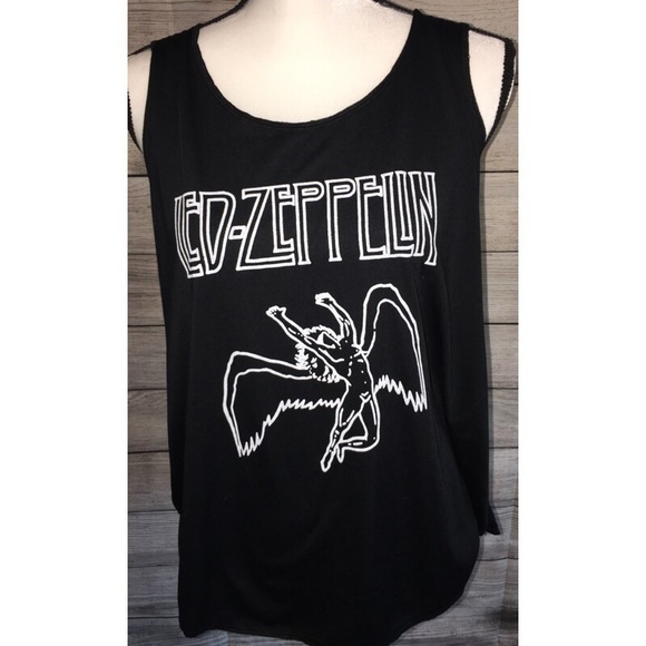 LAST ONE! ❤️ LED ZEPPELIN TANK🎸 - Picture 4 of 5